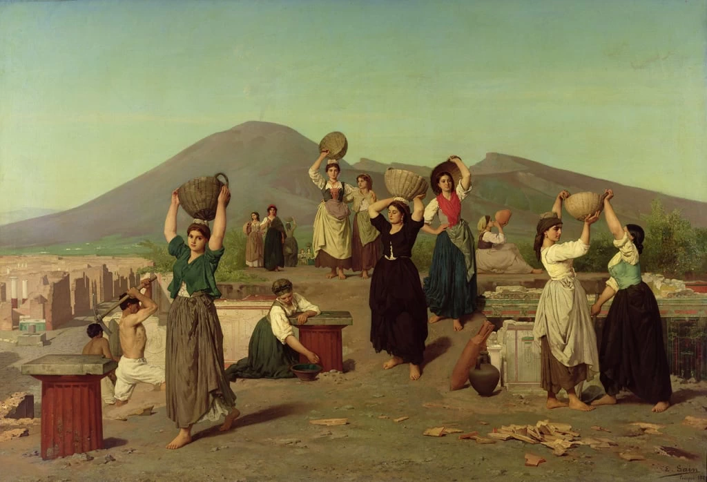 Gli scavi a Pompei - Musee d'Orsay, Parigi